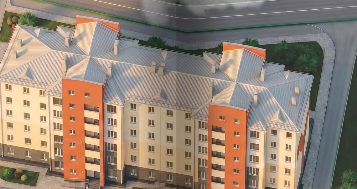 Генеральный план жилого комплекса Апрель